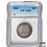 1818 Capped Bust Quarter ICG AU50