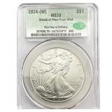 2024-W Silver Eagle CAC MS70