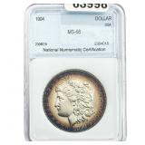 1904 Morgan Silver Dollar NNC MS55