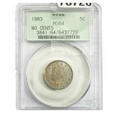 1883 Liberty Victory Nickel PCGS MS64
