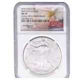 2016 Silver Eagle NGC MS70 30th Anniversary