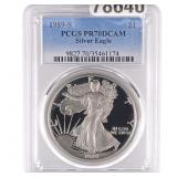 1989-S Silver Eagle PCGS PR70 DCAM