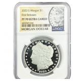 2023-S Morgan Silver Dollar NGC PF70 Ultra Cameo