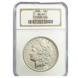1886 Morgan Silver Dollar NGC MS65