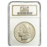 1879 Morgan Silver Dollar NGC MS65