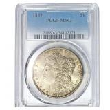 1889 Morgan Silver Dollar PCGS MS63