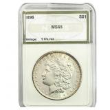1896 Morgan Silver Dollar NGC MS65
