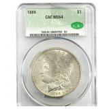 1889 Morgan Silver Dollar CAC MS64