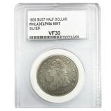 1836 Capped Bust Half Dollar PCC VF30