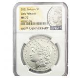 2021 Morgan Silver Dollar NGC MS70