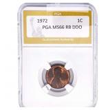 1972 Lincoln Memorial Cent PGA MS66 RB DDO