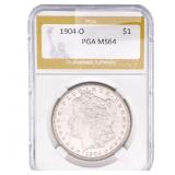 1904-O Morgan Silver Dollar PGA MS64
