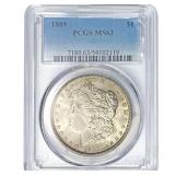 1889 Morgan Silver Dollar PCGS MS63