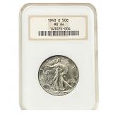 1940-S Walking Liberty Half Dollar NGC MS64