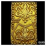 1868-1869 Japan Gold 2 Bu .048 AGW CLOSELY UNCIRCU