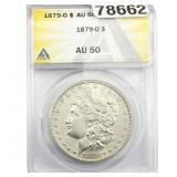 1879-O Morgan Silver Dollar ANACS AU50