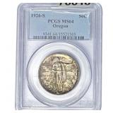 1926-S Oregon Trail Half Dollar PCGS MS64