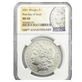 2021 Morgan Silver Dollar NGC MS69