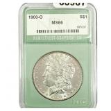 1900-O Morgan Silver Dollar NTC MS66