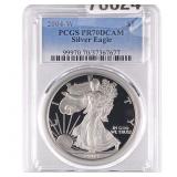 2004-W Silver Eagle PCGS PR70 DCAM