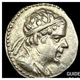 170-145 BC Bactria Eukratides I Silver Obol CHOICE