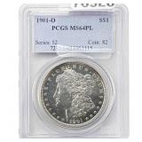 1901-O Morgan Silver Dollar PCGS MS64 PL
