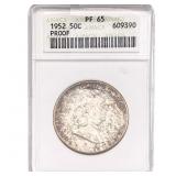 1952 Franklin Half Dollar ANACS PF65