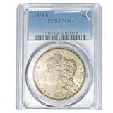 1878-S Morgan Silver Dollar PCGS MS64
