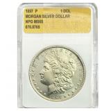 1897 Morgan Silver Dollar NPG MS65