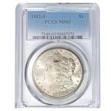 1882-S Morgan Silver Dollar PCGS MS63