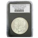 1896 Morgan Silver Dollar LCC UNC MS60