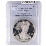 1998-P Silver Eagle PCGS PR70 DCAM