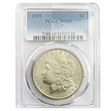 1889 Morgan Silver Dollar PCGS MS64