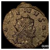 Roman Gallienus 253-268 AD BI DBl Denarius CHOICE