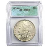 1878-S Morgan Silver Dollar ICG MS63