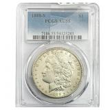 1888-S Morgan Silver Dollar PCGS AU55