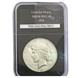 1923 Silver Peace Dollar PCS