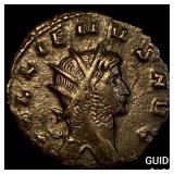 Roman Gallienus 253-268 AD BI DBl Denarius CHOICE