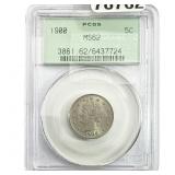1900 Liberty Victory Nickel PCGS MS62
