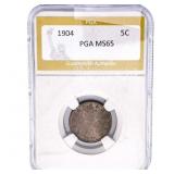 1904 Liberty Victory Nickel PGA MS65