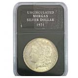 1921 Morgan Silver Dollar  UNC