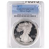 1996-P Silver Eagle PCGS PR70 DCAM