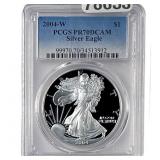 2004-W Silver Eagle PCGS PR70 DCAM