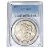 1881-S Morgan Silver Dollar PCGS MS63