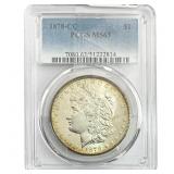 1878-CC Morgan Silver Dollar PCGS MS63
