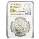 2021-CC Morgan Silver Dollar NGC MS69