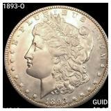 1893-O Morgan Silver Dollar UNCIRCULATED