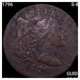 1796 S-84 Liberty Cap Large Cent NEARLY UNCIRC