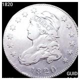 1820 Capped Bust Quarter HIGH GRADE