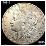 1903-S Morgan Silver Dollar CHOICE AU